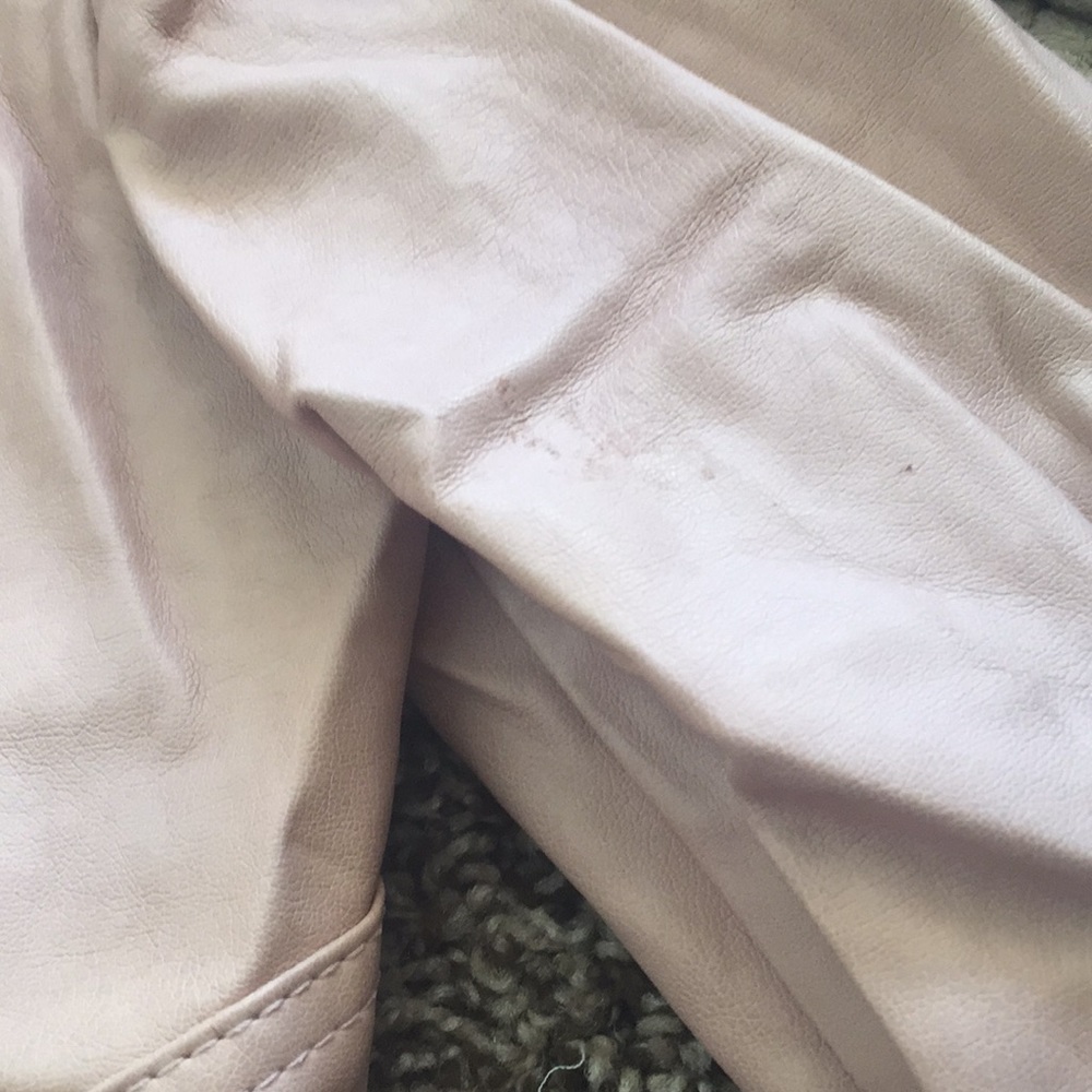 Pink leather coat - Picture 3 of 3